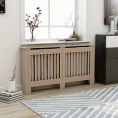 Greatstore Pokrov za radiator 152x19x81 cm mediapan