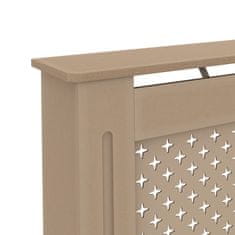 Vidaxl Pokrov za radiator 112x19x81,5 cm MDF