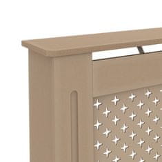 Vidaxl Pokrov za radiator 112x19x81,5 cm MDF