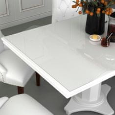 shumee vidaXL Zaščita za mizo prozorna 180x90 cm 2 mm PVC