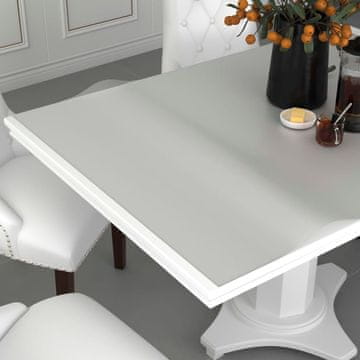 Vidaxl Zaščita za mizo mat 180x90 cm 2 mm PVC