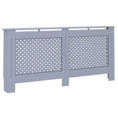 Greatstore Pokrov za radiator antraciten 172x19x81 cm mediapan