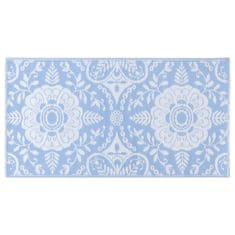 Vidaxl Zunanja preproga baby modra 160x230 cm PP