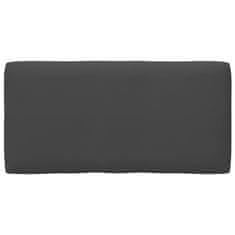 Vidaxl Blazina za kavč iz palet antracitna 80x40x12 cm
