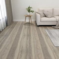 Vidaxl Samolepilne talne plošče 55 kosov PVC 5,11 m2 taupe