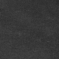 Vidaxl Balkonsko Platno Oksford Tekstil 75x400 cm Antracitno