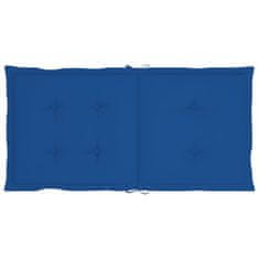 Vidaxl Blazine za vrtne stole 6 kosov kraljevsko modre 100x50x4 cm