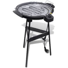 Vidaxl Okrogel vrtni električni žar BBQ