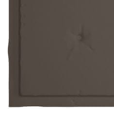 Vidaxl Blazine za vrtne stole 4 kosi taupe 40x40x4 cm oxford tkanina