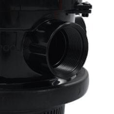 Greatstore Ventil z več priključki za peščeni filter ABS 1,5" 4-smerni