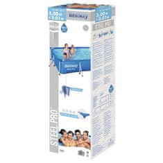 Vidaxl Steel Pro bazen 300x201x66 cm