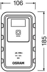 Osram Polnilec baterij OEBCS906 6-amperski