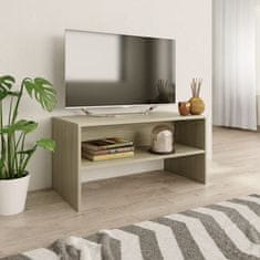 Vidaxl TV omarica sonoma hrast 80x40x40 cm iverna plošča