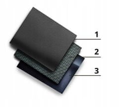 ZAGATTO Moška denarnica ZG-N992-F5 RFID BLACK-RED