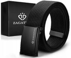 ZAGATTO K2-CZ-P1-XL črn jermenski pas