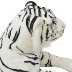 Greatstore Plišasta Igrača Tiger Bele Barve XXL