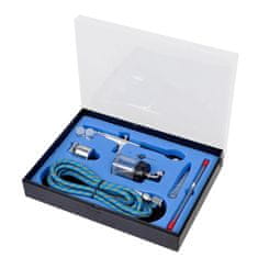 Vidaxl Airbrush set s steklenim kozarcem 0,2 / 0,3 / 0,5 mm šobe