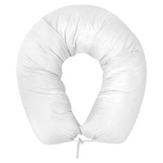 Vidaxl Nosečniški Vzglavnik 40x170 cm Bele Barve