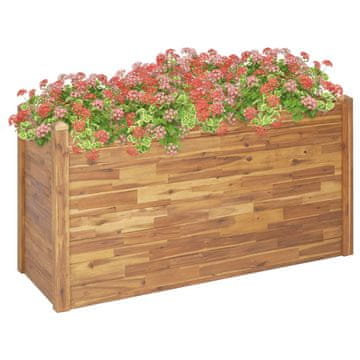 Vidaxl Visoka greda 160x60x84 cm trden akacijev les