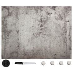 Vidaxl Stenska magnetna tabla iz stekla 80x60 cm