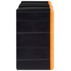 Vidaxl Organizatorji z 12 predali 2 kosa 26,5x16x26 cm