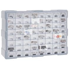 shumee Organizator s 64 predali 52x16x37,5 cm