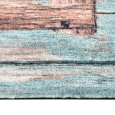 Vidaxl Kuhinjska talna preproga pralna Love 45x150 cm
