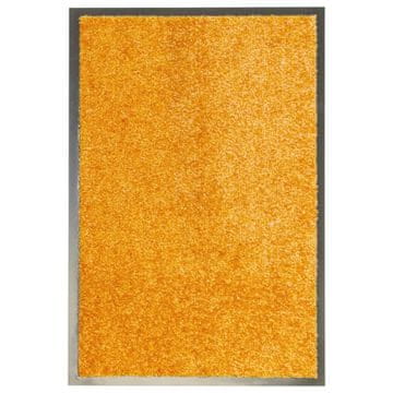 Vidaxl Pralni predpražnik oranžen 40x60 cm