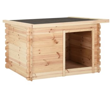 Vidaxl Pasja uta 102,5x88x84 cm trdna borovina 14 mm
