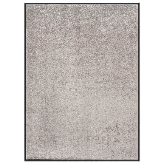 Vidaxl Predpražnik siv 60x80 cm