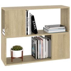Vidaxl TV omarica sonoma hrast 80x24x63 cm iverna plošča