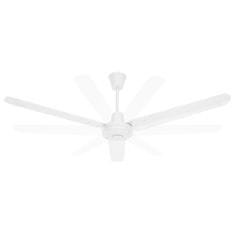 Greatstore Stropni ventilator 142 cm bel