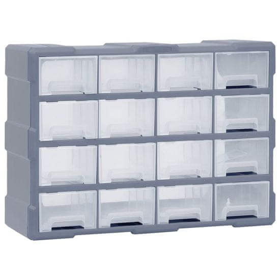 shumee Organizator s 16 predali 52x16x37 cm