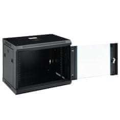 Vidaxl Stenska omrežna omarica 9U 19" IP20 600x450x510 mm
