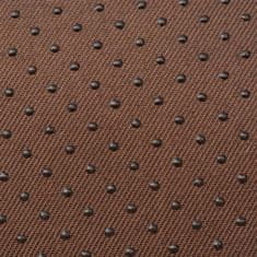 Vidaxl Plišasti otroški stol medvedek rjav