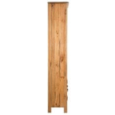 Vidaxl Samo stoječa kopalniška omara iz predelane borovine 48x32x170cm
