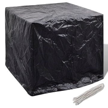 Vidaxl IBC pokrivalo za zbiralnik vode z 8 obročki 116x100x120 cm