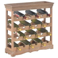 shumee Omarica za vino MDF 70x22,5x70,5 cm rjava