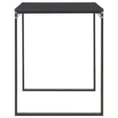 Vidaxl Računalniška miza črna 120x60x70 cm