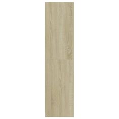 Vidaxl Garderobna omara s predali sonoma hrast 50x50x200 cm iverna pl.