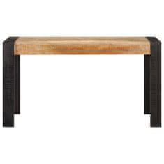 Vidaxl Jedilna miza 140x70x76 cm trden robusten mangov les