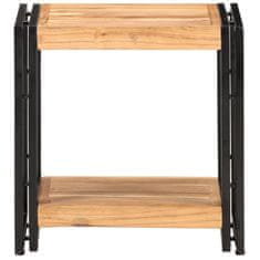 Vidaxl Stranska mizica 40x30x40 cm trden akacijev les