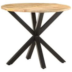 Vidaxl Stranska mizica 68x68x56 cm trden mangov les