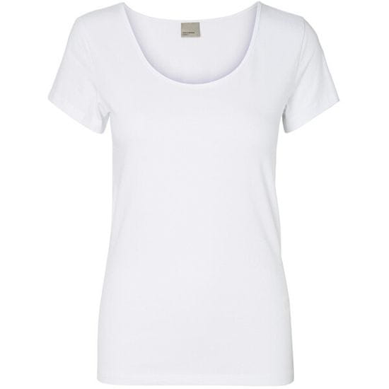 Vero Moda Ženska majica VMMAXI Regular Fit 10148254 Bright White
