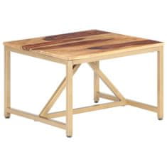 Vidaxl Stranska mizica 60x60x40 cm trden palisander