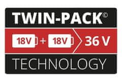 Einhell PXC Twinpack CB set baterij 18 V 2.5 Ah (4511524)