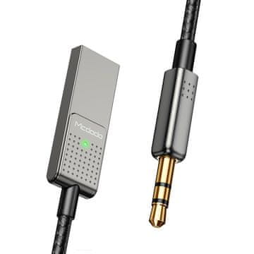 Mcdodo MCDODO ODDAJNIK ADAPTER AVDIO SPREJEMNIK BLUETOOTH 5.1 AUX ZA AVTO