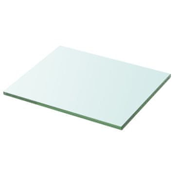 Vidaxl vidaXL Prozorna steklena plošča 20 x 25 cm