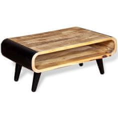 Vidaxl Klubska Mizica iz Močnega Mangovega Lesa 90x55x39 cm