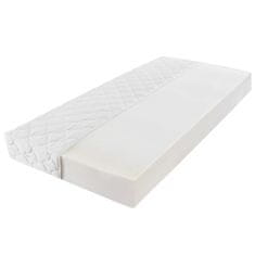 Vidaxl Vzmetnica s pralno prevleko 200 x 90 x 17 cm